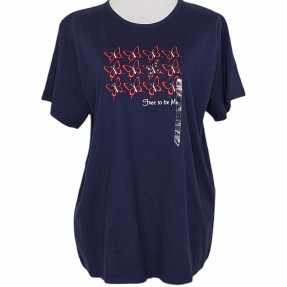 NWT VTG 90's MCCC Star Spangled T- Shirt Sz XL - Picture 1 of 11